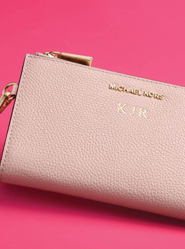 Damske Penazenky Michael Kors Adele Leather Smartphone Ruzove - Doplnky Michael Kors Akcia | TRXPL-9810